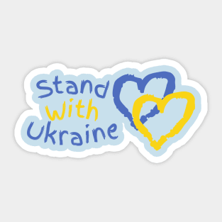 Stand With Ukraine Sticker